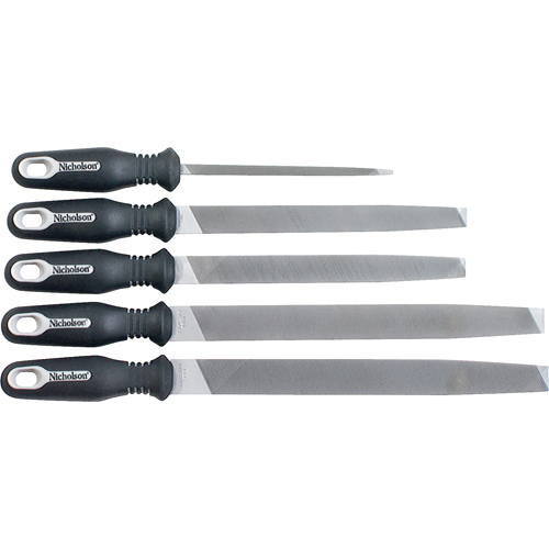 5-Piece Ergonomic File Set, 5 Pcs Action Paper