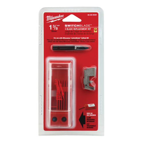 Switchblade Self-Feed Bits - Replacement Blades Action Paper