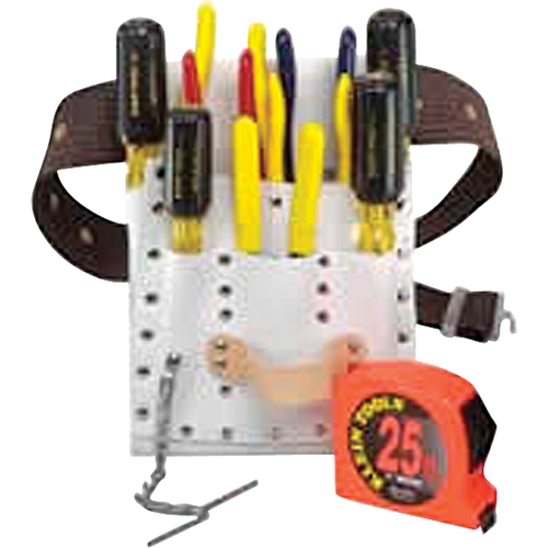 Electricians Tool Set, Leather, White Action Paper