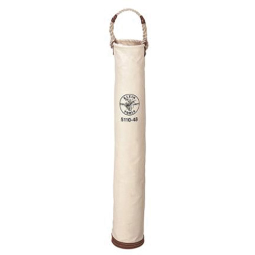 Line-Hose Bag, 48" H, Canvas, Brown/Natural Action Paper