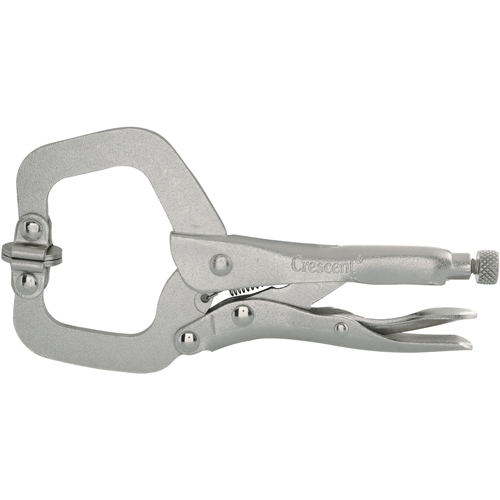 Locking Pliers, 6-4/5" Length, C-Clamp Action Paper