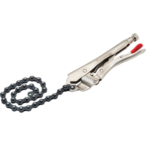 Locking Chain Clamp with Chain Action Paper