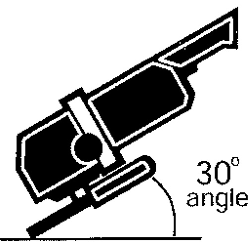 A24N Fast Grinding Wheel, 6" x 1/4", 7/8" Arbor, Aluminum Oxide, Type 27 Action Paper