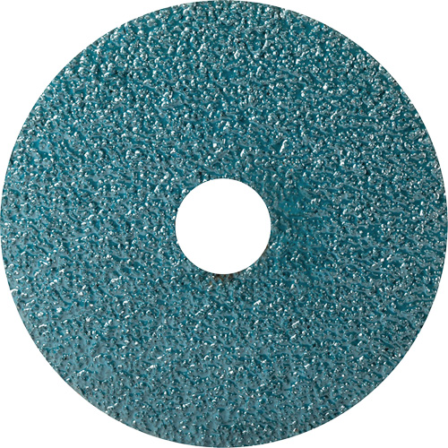Blue Line Aggressive Grinding Fibre Disc, Zirconium, 24, 7" Dia x 7/8" Arbor Action Paper