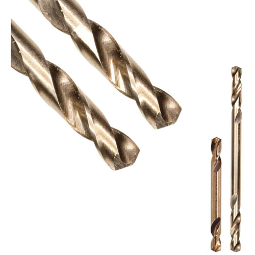 SST+ Double-Ended Stub Drill Bit, 1/16", High Speed Steel, 23/64" Flute, 135° Point Action Paper