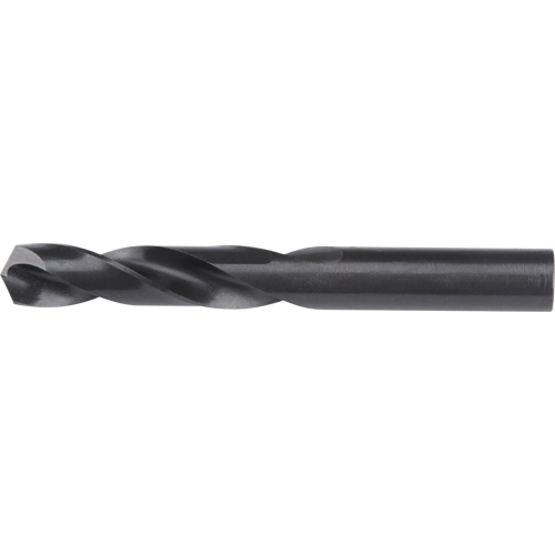 Screw Machine Drill Bit, F, High Speed Steel, 1-7/16" Flute, 135° Point Action Paper