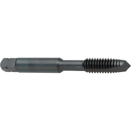 Spiral Point Tap, High Speed Cobalt, 8-32 Thread, 2-1/8" L Action Paper