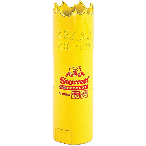 Bi-Metal Holesaw - 25/32", 25/32", 2" Depth of Cut, Bi-Metal Action Paper