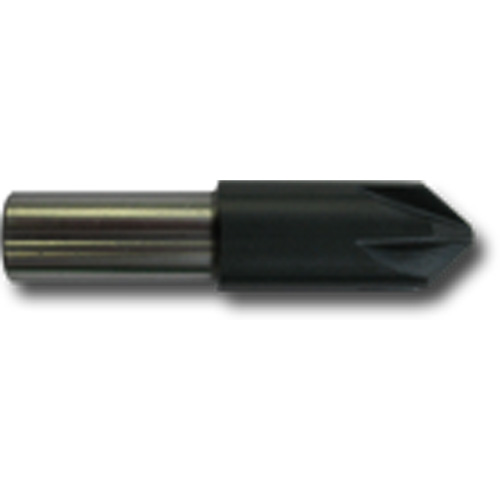 Fraise conique, 1/2", Acier rapide, Angle de 82°, 6 cannelures Action Paper