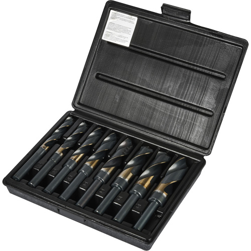 Reduced Shank Drill, 5/8", High Speed Steel, 3" Flute, 135° Point Action Paper