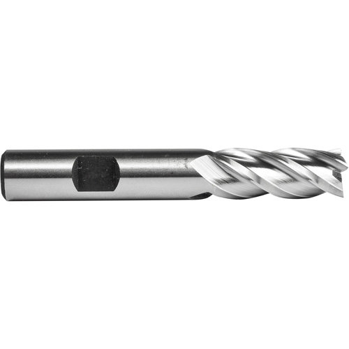 C618 End Mill, 1" Dia., 4 Flutes, High Speed Cobalt Action Paper