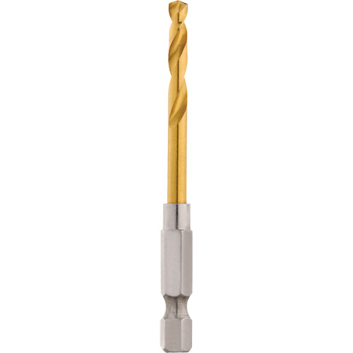 Foret Shockwave, 11/64", Titane, Cannelure 1-3/32", Pointe de 135° Action Paper
