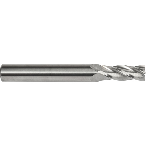 Extra Long End Square End Mill Action Paper