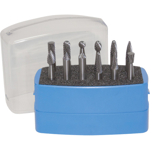 Aluminum Cut Rotary Burr Set, 8 Pieces Action Paper
