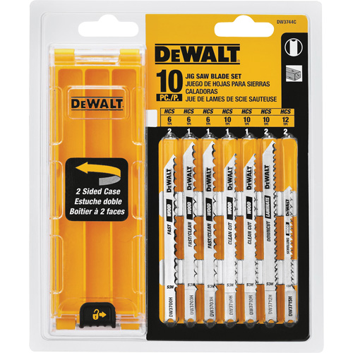 Jeu de lames de scie sauteuse &agrave; queue en U avec &eacute;tui Action Paper