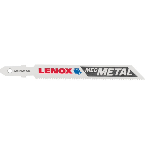 Metal Cutting Jigsaw Blades, Bi-Metal, 18 TPI, 3-5/8" L x 3/8" W Action Paper