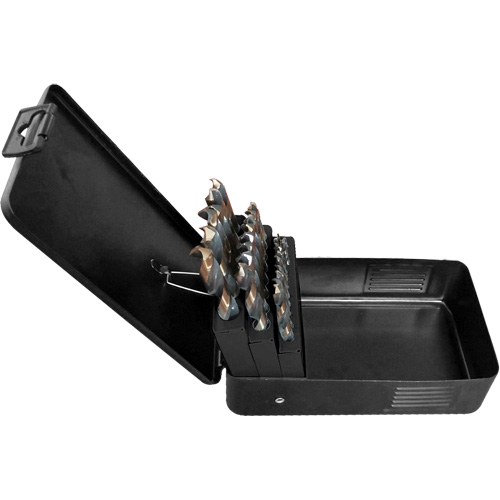 Jobber Length Drill Bit Set, 29 Pieces, High Speed Steel Action Paper