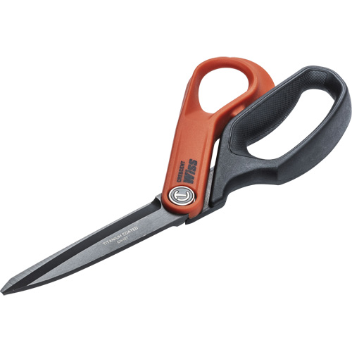 Tradesman Shears, 10", Rings Handle Action Paper