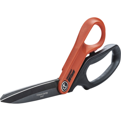 Tradesman Shears, 10", Rings Handle Action Paper