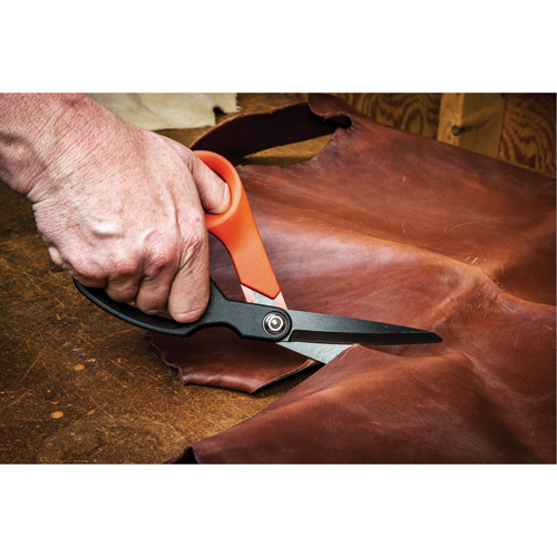 Tradesman Shears, 10", Rings Handle Action Paper