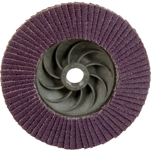 Disque &agrave; lamelles &agrave; changement rapide 769F, 4-1/2" x 5/8"-11, Type 29, Grain 60+, C&eacute;ramique Action Paper