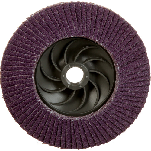 Disque &agrave; lamelles &agrave; changement rapide 769F, 4-1/2" x 5/8"-11, Type 29, Grain 80+, C&eacute;ramique Action Paper