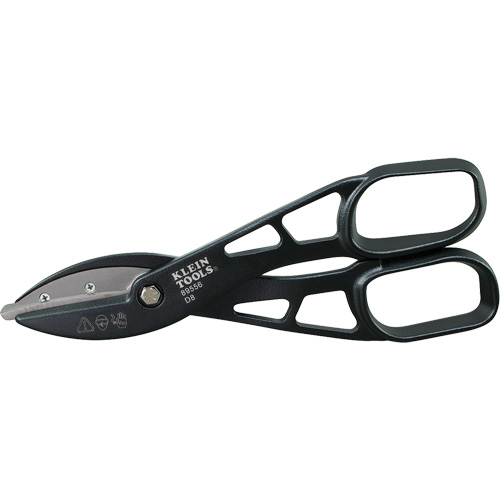 Tin Snips, 3-1/2" Cut Length, Straight Cut Action Paper