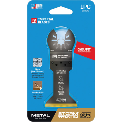 One Fit Storm Titanium Metal Blade Action Paper