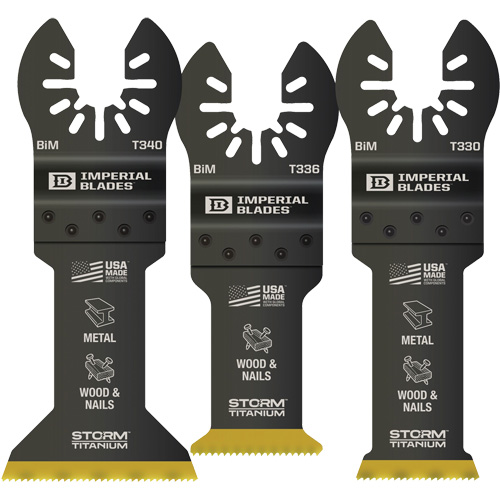 One Fit Storm Titanium Metal & Wood Blade Pack Action Paper
