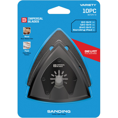 One Fit Oscillating Triangle Pad & Paper Variety Pack Action Paper