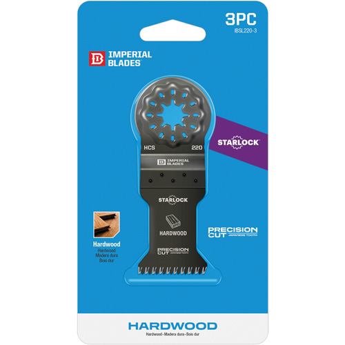 Starlock 1-3/8" Japanese Tooth Hardwood Blades Action Paper