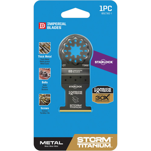 Starlock Carbide Extreme Storm Titanium Metal Blade Action Paper
