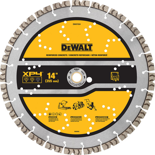 XP4 Reinforced Concrete Segmented Diamond Blade Action Paper