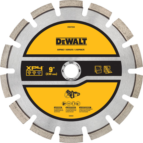 XP4 Asphalt Segmented Diamond Blade Action Paper