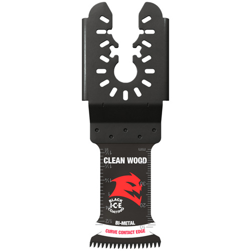 Lame oscillante Bi-Metal Demo Demon de taille universelle 1-1/4" pour bois propre Action Paper