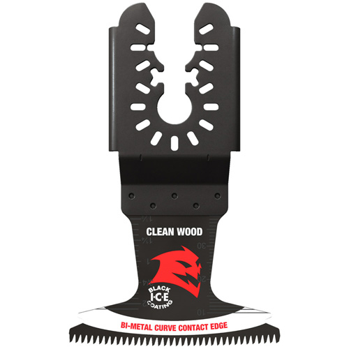 Lame oscillante Bi-Metal Demo Demon de taille universelle 2-1/2" pour bois propre Action Paper