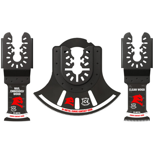 Jeu de lames oscillantes bi-metal de taille universelle 3mcx Action Paper