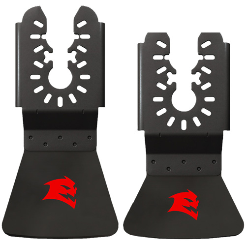 Jeu de grattoirs oscillants en acier &agrave; teneur &eacute;lev&eacute;e en carbone de taille universelle pour le retrait d'adh&eacute;sif Action Paper