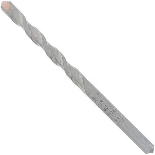 Pilot Bit for SDS-Plus Core Bit, 6", 3" Depth of Cut, 5/16" Thread Action Paper
