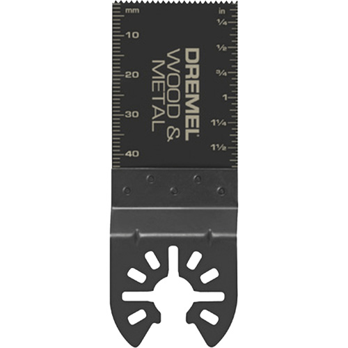 Lame universelle de 1-1/4" Quick-Fit Bim&eacute;tal/bois/cloison s&egrave;che pour outil polyvalent oscillant Action Paper