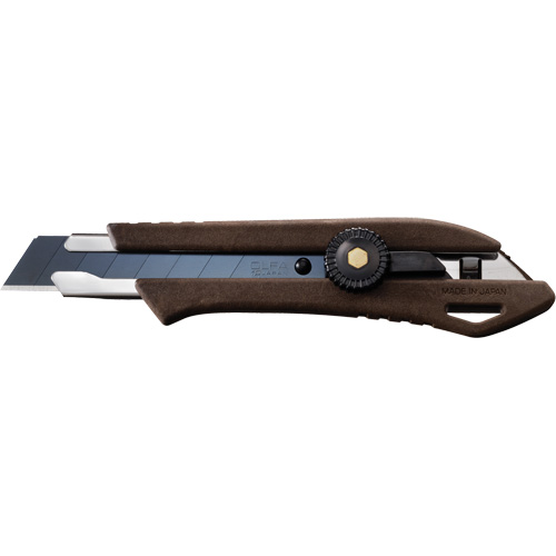 Ratchet Lock Knife, 18 mm, Wood Handle Action Paper