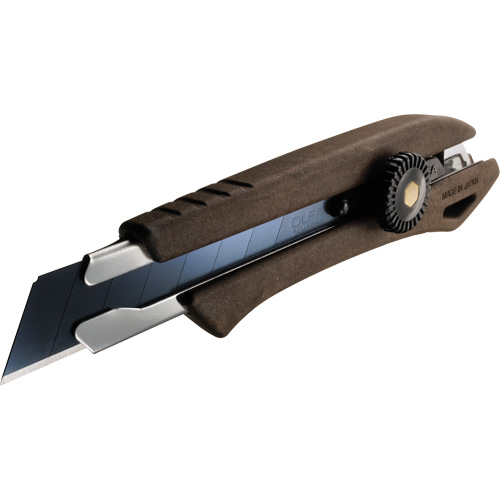 Ratchet Lock Knife, 18 mm, Wood Handle Action Paper