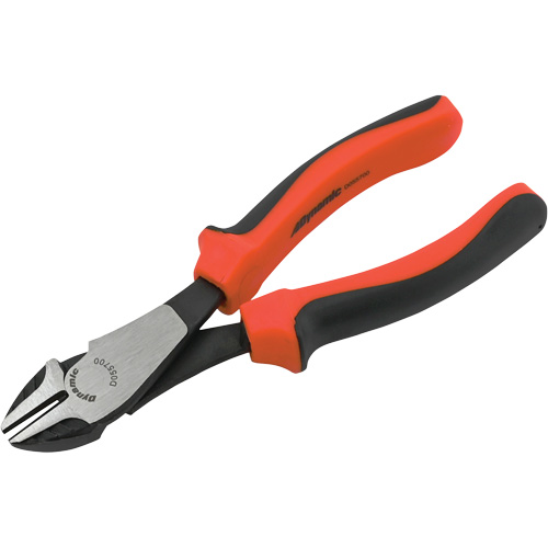 Diagonal Cutting Pliers with Comfort Handles, 7-1/4" L Action Paper