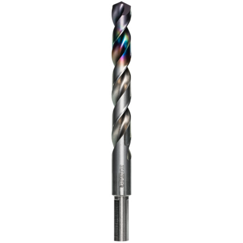 Metal Demon Drill Bit for Mild, Hardened and Stainless Steels, 31/64", 4" Flute, 130° Point Action Paper