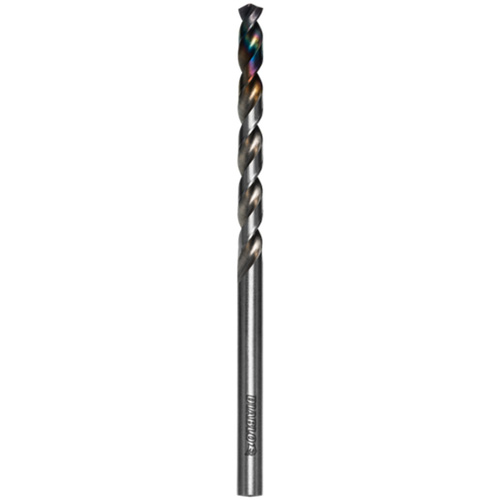 Metal Demon Drill Bit for Mild, Hardened and Stainless Steels, 3/16", 2" Flute, 130° Point Action Paper