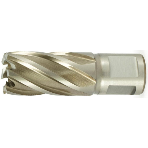 CLE-LINE 4500 Short Annular Cutter, 15/16" Diameter, High Speed Steel, 1" Depth of Cut, 3/4" Shank Action Paper