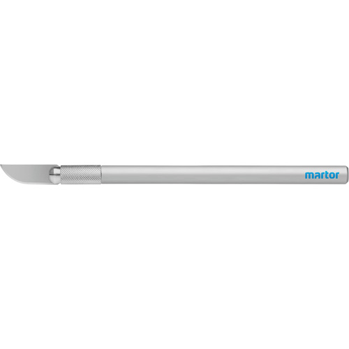 Scalpel GRAFIX BOY avec pointe arrondie, Lame Aluminium Action Paper