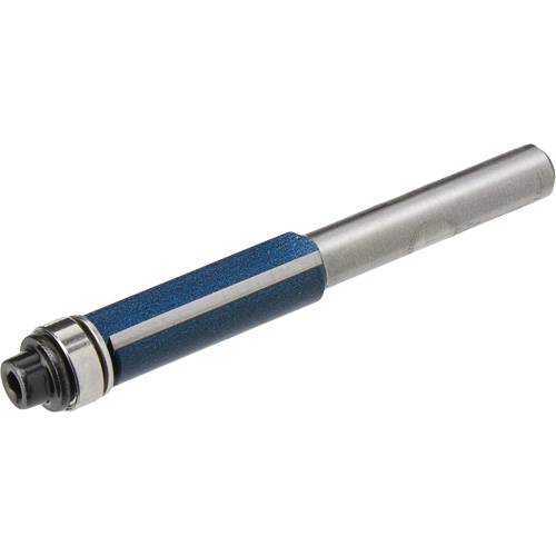 Carbide-Tipped 2-Flute Flush Trim Bit Action Paper