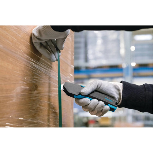 Couteau de s&eacute;curit&eacute; SECUPRO 425 avec lame trap&eacute;zoidale &agrave; pointe arrondie, 21 mm, Prise en Plastique Action Paper