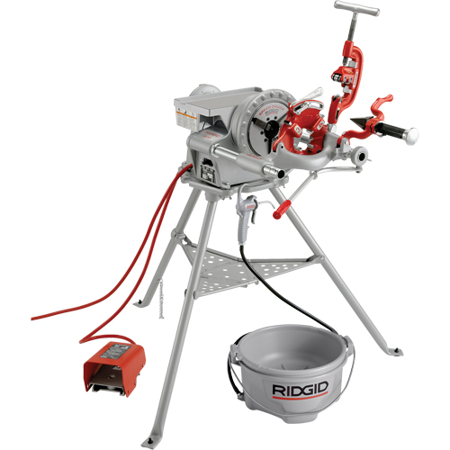 Model 300 Power Drive Complete Threading System, 57 RPM, 1/8" - 2"  Pipe Thread Action Paper